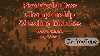 Five World Class Championship Wrestling Matches Not Owned by WWE on YouTube