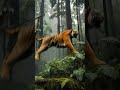 tiger forest animals scream