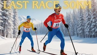 LAST CROSS-COUNTRY SKIING RACE (30KM) FOR THIS WINTER