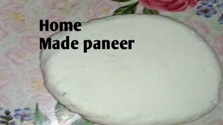 ঘৰতে কেনেকৈ পনীৰ বনালো চাও আহক।। Home made paneer in assamese //Maina Phukan channel