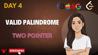 Valid Palindrome | Two Pointer Approach | DSA Interview Question | LeetCode