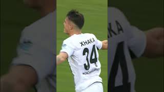 Xhaka versenkt Köln in der Nachspielzeit 😍🔙 #onthisday #2015