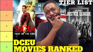 DCEU Tier List | All 13 DCEU Movies Ranked! (Man of Steel to Shazam! Fury of The Gods)
