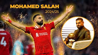 Mohamed Salah 2024/25 - Ballon D'or Charge - Liverpool \u0026 Egypt - Skills, Goals \u0026 Assists