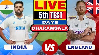 LIVE: India vs England 5th Test, Day 2 Live Score & Commentary | IND vs ENG Live | India Batting