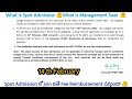 cpget spot admission process complete guidence what is spot u0026 management fee reimbursement queries