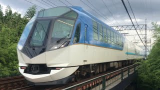 【綺麗なジョイント音！平日夕方の木津川橋梁電車集！シリーズ21やしまかぜ・ブツ4など！】