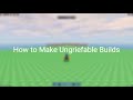 How to Make *UNGRIEFABLE* Builds in Elected Admin