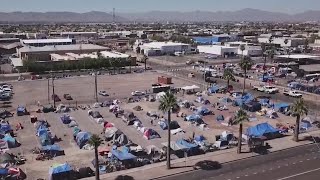 Homeless camp set up in Downtown Phoenix to close in June | FOX 10 News