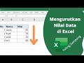 Cara Mengurutkan Data di Excel