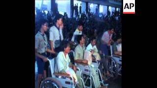 SYND 19 6 74 A CELEBRATION IN HONOUR OF THE WAR WOUNDED OF CAMBODIA