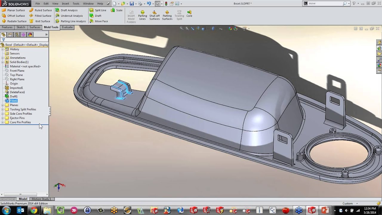 Lunch & Learn - SOLIDWORKS Mold Tools - YouTube