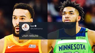 NBA World Reacts To Rudy Gobert’s Trade To The Timberwolves 🔥