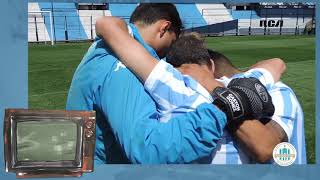 Recreación del gol del Chango Cárdenas por Licha López