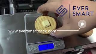 EverSmart biscuit sandwiching machine testing movie before delivery