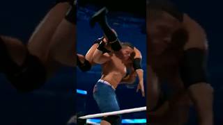 WWE 2K23 John Cena Give AA To The Rock From Top Rope #shorts #johncena #trending #viral
