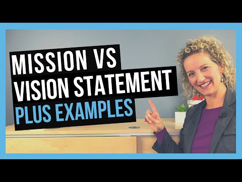 What is a good vision statement for a company?