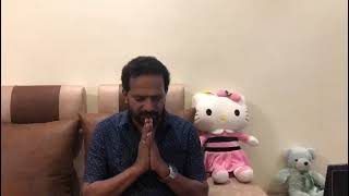 Director #Ponram video message, thanking all the Press/Media for the huge support for his movie