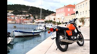 MZ ETZ 250 Brač onboard [4K]