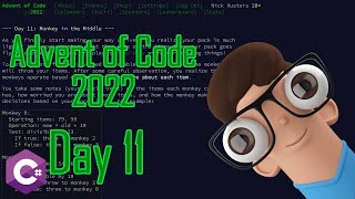 Advent of Code 2022 - Day 11 - Monkey in the Middle (Part 2)