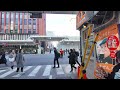 kyoto japan walk downtown shijo karasuma area january 19 2024 四条烏丸周辺を歩く【4k】