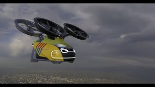 AirMedic - AMBULANCE DRONE concept for 2035. TU Delft master thesis.