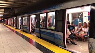 Montréal Metro: Reversal at Berri-UQAM and AZUR at Place D’Armes - August 2018