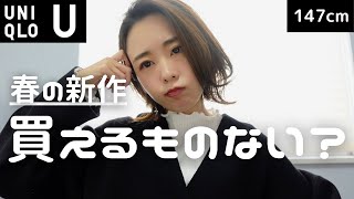 UNIQLO U春の新作で購入できたのはコレだけ・・・【147cm低身長】