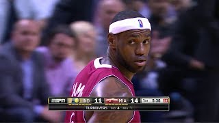 LeBron James Full Highlights vs Pacers (2013.12.18) - 24 Pts, 9 Reb, 7 Assists