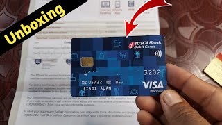 ICICI Bank Welcome kit Unboxing | ICICI Debit Card Unboxing | ICICI ATM Card Unboxing