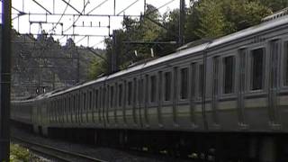 183系しおさい　113系　E217系　EF65鹿島貨物　総武本線