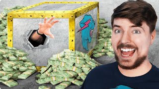 MrBeast Trapped us in his $10,000 Unbreakable Box!#shorts #viralvideo