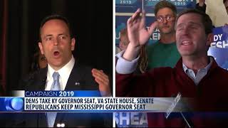 Democrat takes Kentucky governor's mansion in upset