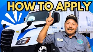 Apply to Walmart Trucking the RIGHT Way!