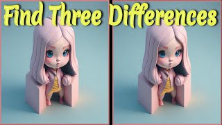 想测试你的观察力？来尝试这个找不同游戏！😊Find the 3 difference \u0026 spot it👉 out : The Ultimate Difference Test(# 6)