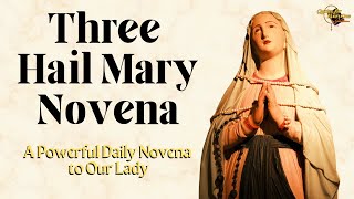 THE 3 HAIL MARY PRAYERS/ POWERFUL NOVENA TO OUR BLESSED VIRGIN #canva #mamamary #mamamaryprayforus