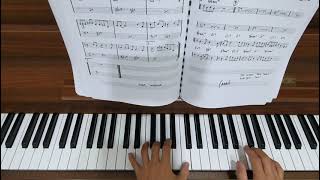 Oleo by Sonny Rollins piano tutorial rootless