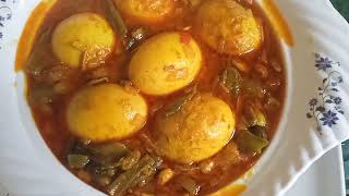 చిక్కుడుకాయ ఎగ్ కర్రీ|| Chikkudukaya Egg curry|| Telugu recipe