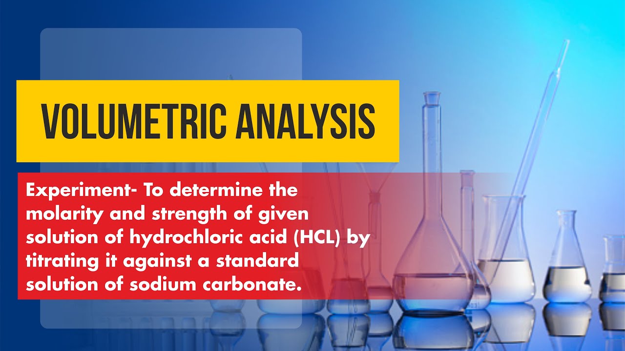 Volumetric Analysis Lab At Andrea Mcclelland Blog