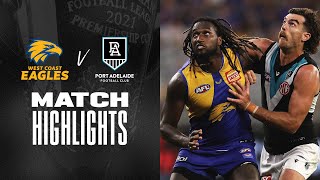 West Coast Eagles v Port Adelaide Highlights | Round 3, 2021 | AFL