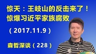 惊天：王岐山的反击来了！惊爆习近平家族腐败问题（2017.11.9）