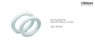 Soft Flexible PVC Pessarie 65mm 12 5mm 366 65