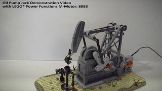 LEGO Functioning Oil Pump Jack