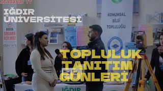 IĞDIR ÜNİVERSİTESİ TOPLULUKLARINDAN İNOVATİF PROJELER.