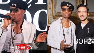 Wizkid performing live in Paris. Fans wowed with massive Performance at BOF500 Class of 2024!