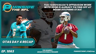 Tua Tagovailoa’s Growth With 3DQB Shows Up At Miami Dolphins OTAs!