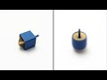 ORIGAMI DREIDEL (Yami Yamauchi) - remake