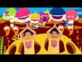 baby shark dance chinese 鲨鱼一家儿童舞蹈（唱两遍）