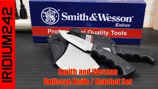 Smith and Wesson Bullseye Knife / Hatchet Set Review