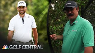Breaking down ruling with Xander Schauffele on No. 8 at Quail Hollow | Golf Central | Golf Channel